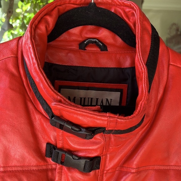 PRICE DROP FOR CHRISTMAS🎄M. JULIAN WILSON LEATHER BIKER/CASUAL OUTER WEAR VEST! - Picture 4 of 14